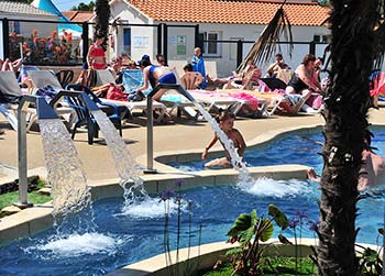 Camping avec jets massants à Saint-Hilaire-de-Riez en Vendée