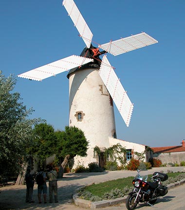 Die Mühle Raire Saint-Jean in der Vendée