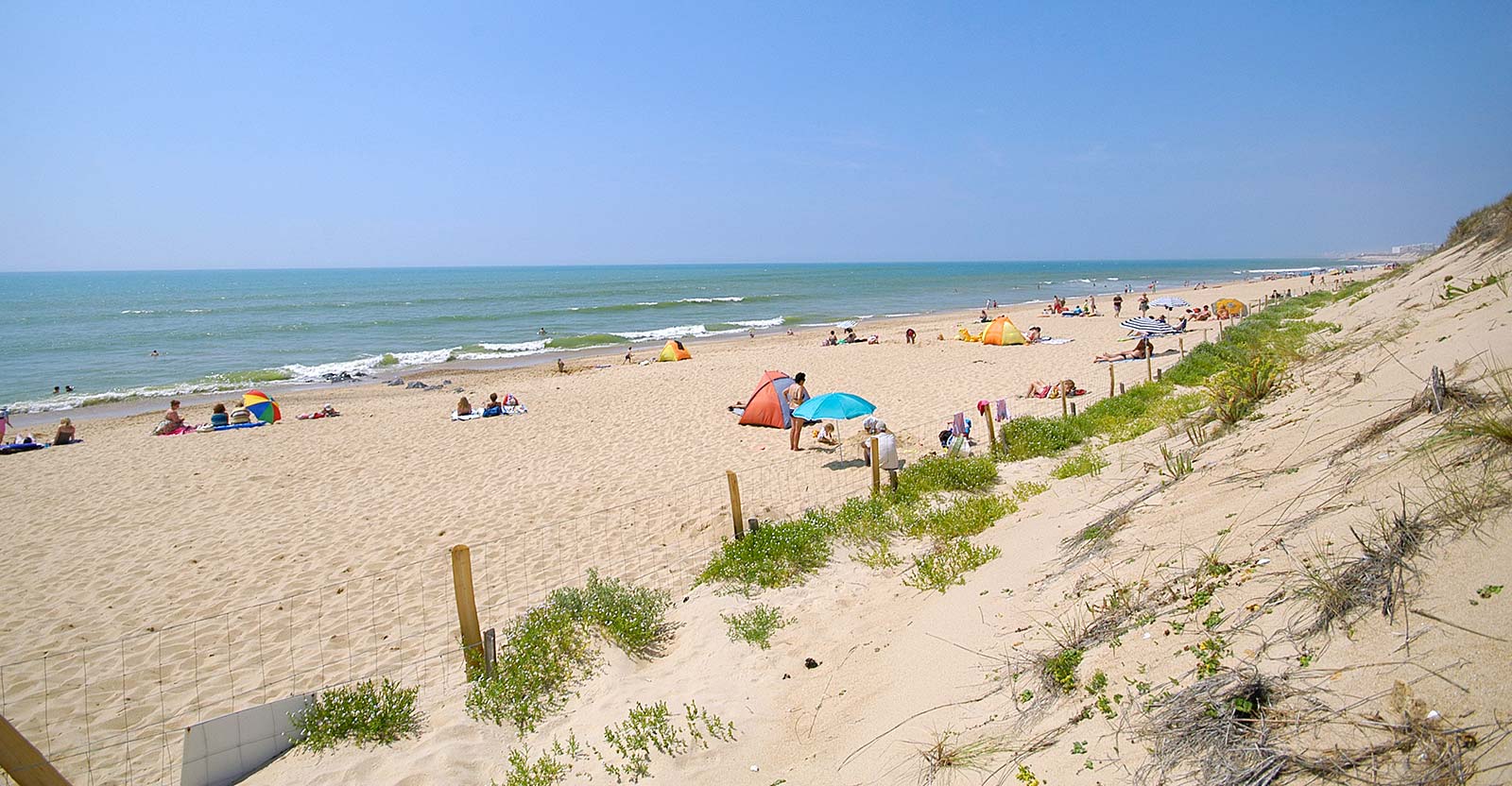 Aan zee in de Vendée bij Saint-Hilaire-de-Riez dichtbij camping Les Écureuils