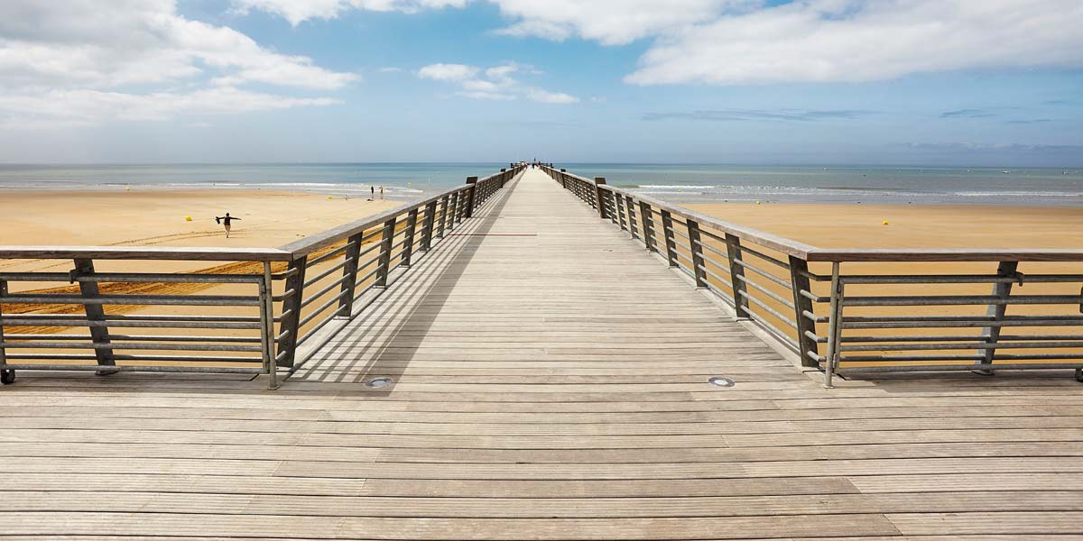 Aan zee in Saint-Jean-de-Monts in de buurt van camping Les Écureuils